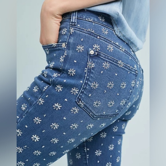 Anthropologie Pilcro and the Letterpress High Rise Bootcut Cropped Jeans - Picture 4 of 14